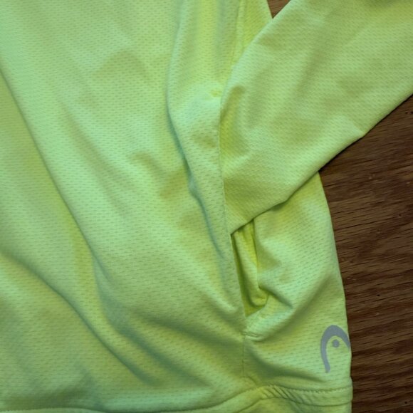Active Wear Neon Yellow jogging jacket - Picture 4 of 4